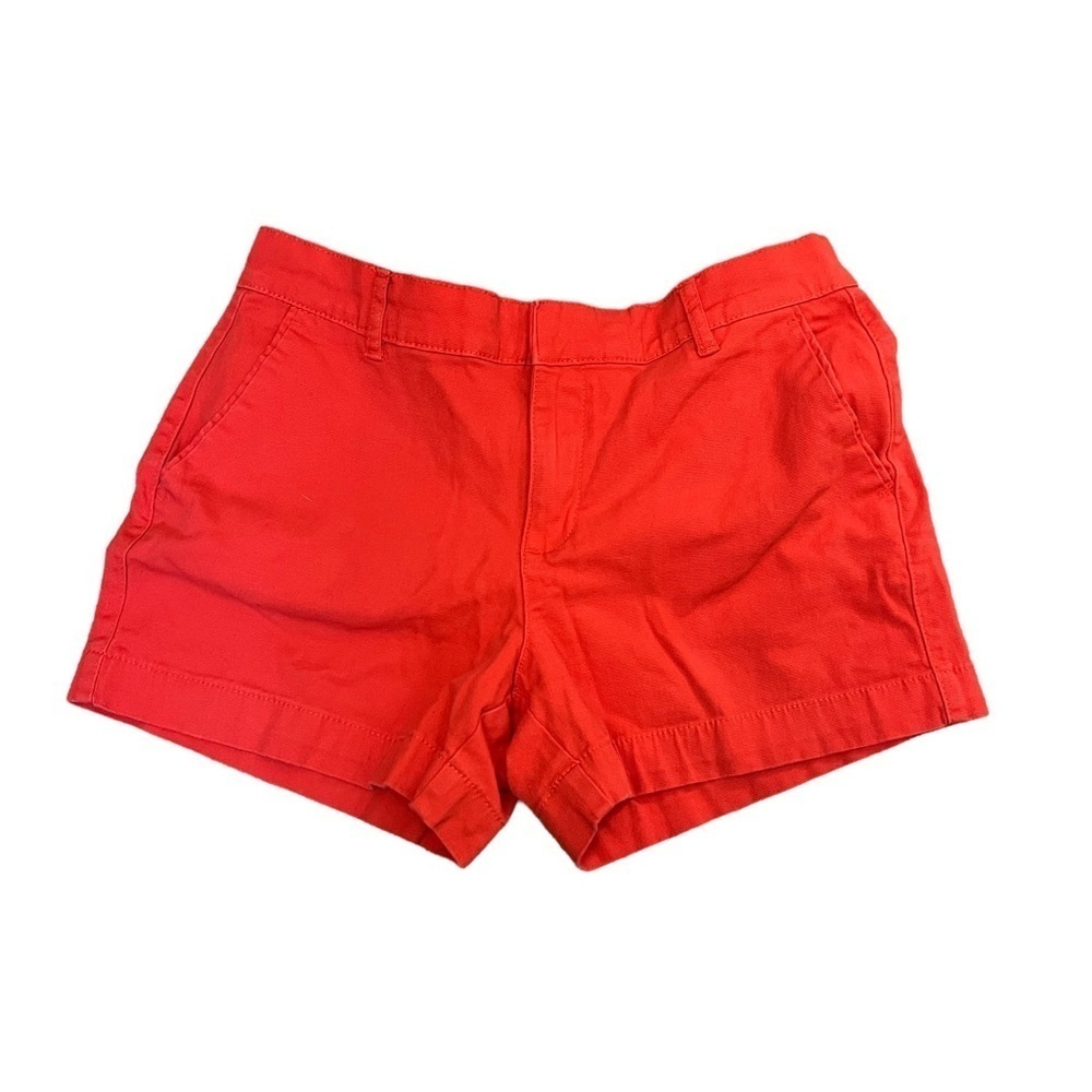 JOE FRESH Orange Cotton Stretch Waffle Mid Rise Mini Short 4